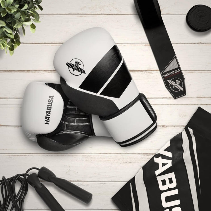 Hayabusa S4 Boxhandschuhe - Weiß