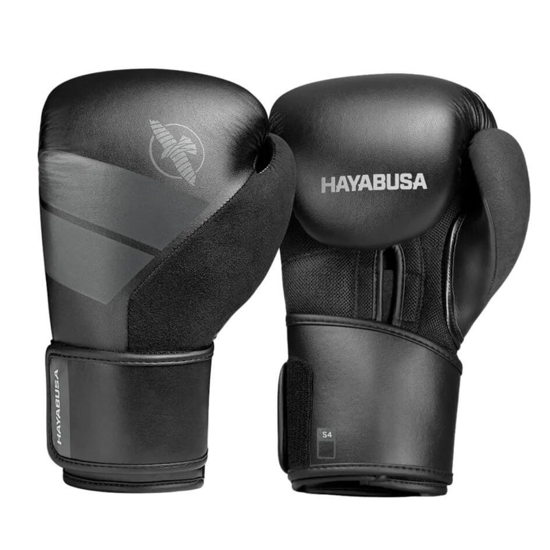 Hayabusa S4 Boxhandschuhe - Schwarz