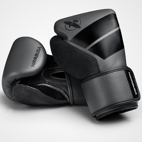 Hayabusa S4 Jugend Boxhandschuhe - Charcoal grau