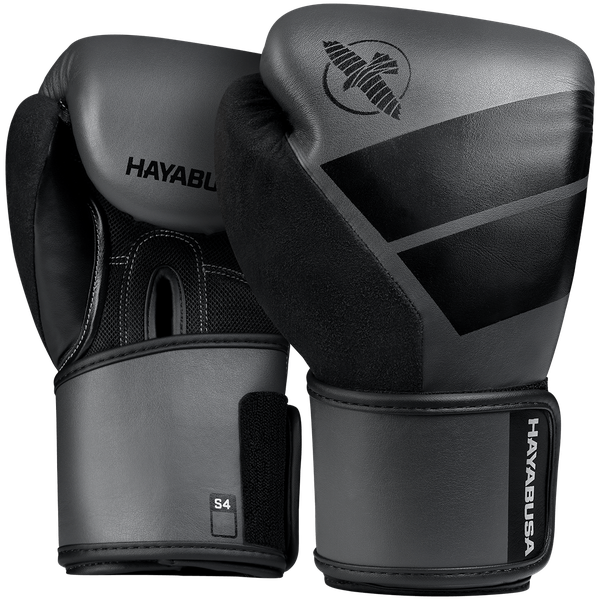 Hayabusa S4 Jugend Boxhandschuhe - Charcoal grau