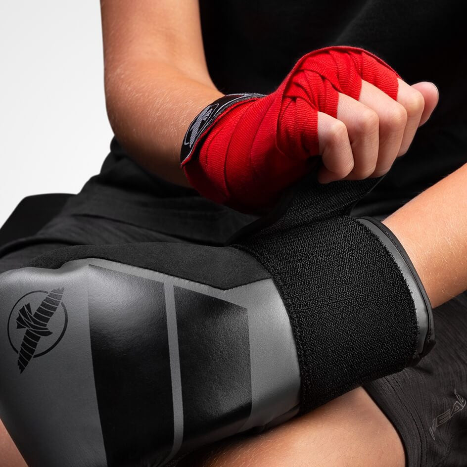 Hayabusa S4 Jugend Boxhandschuhe - Charcoal grau