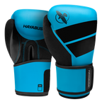 Hayabusa S4 Jugend Boxhandschuhe - Cyanblau