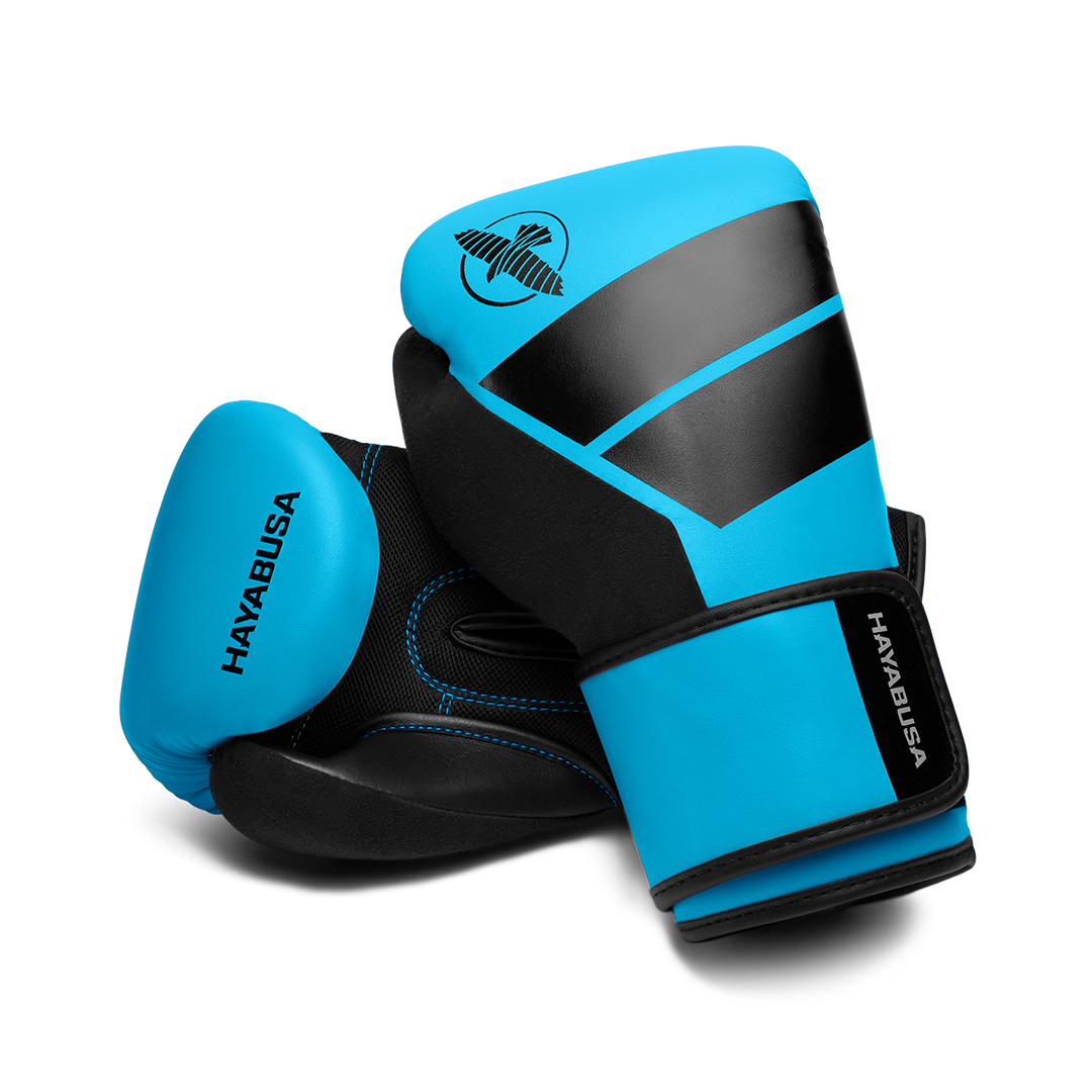 Hayabusa S4 Jugend Boxhandschuhe - Cyanblau