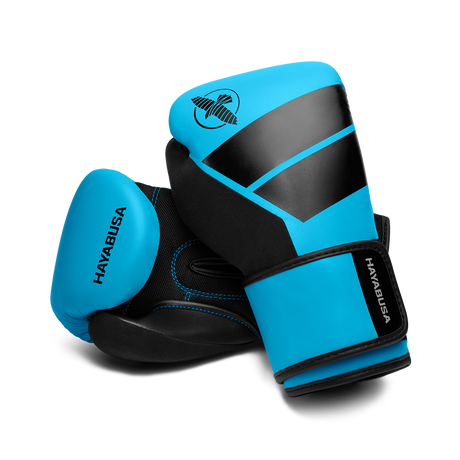 Hayabusa S4 Jugend Boxhandschuhe - Cyanblau
