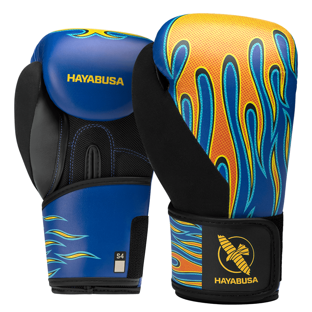 Hayabusa S4 Jugend Boxhandschuhe - Flames