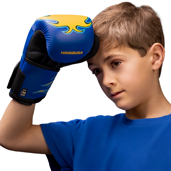 Hayabusa S4 Jugend Boxhandschuhe - Flames