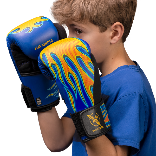 Hayabusa S4 Jugend Boxhandschuhe - Flames
