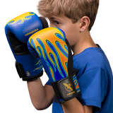 Hayabusa S4 Jugend Boxhandschuhe - Flames