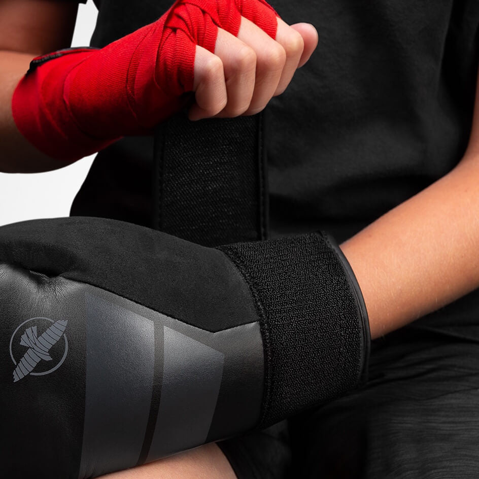 Hayabusa S4 Jugend Boxhandschuhe - Schwarz