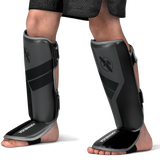 Hayabusa S4 Jugend-Schienbeinschoner - Charcoal grau