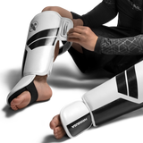 Hayabusa S4 Jugend-Schienbeinschoner - Weiß