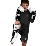 Hayabusa S4 Jugend-Schienbeinschoner - Weiß