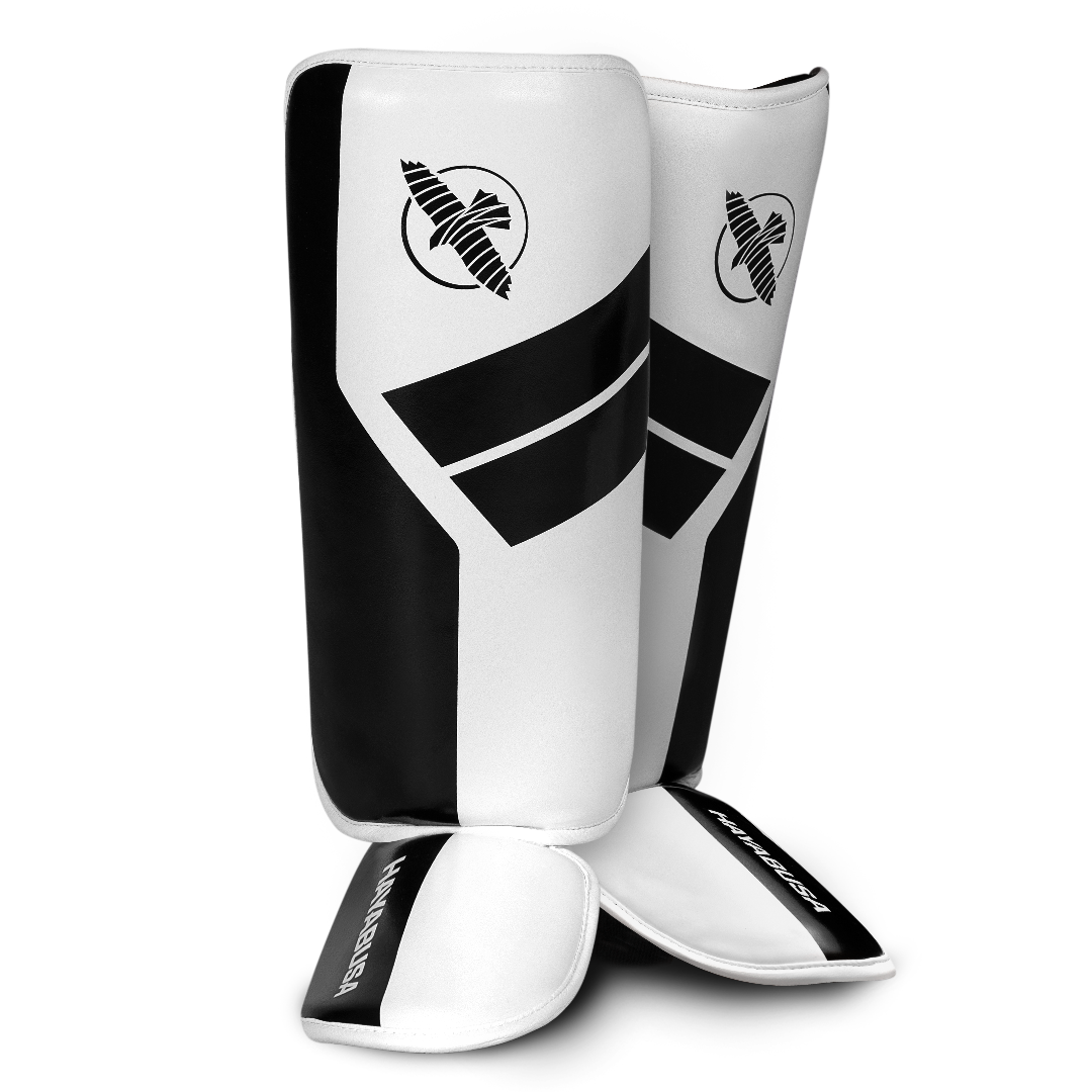 Hayabusa S4 Jugend-Schienbeinschoner - Weiß