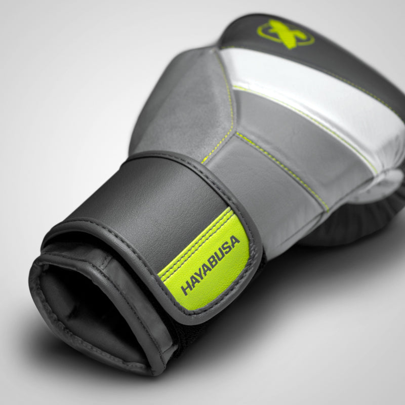 Hayabusa T3 Boxhandschuhe - Charcoal / Lime