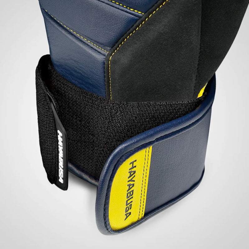 Hayabusa T3 Boxhandschuhe - Navy Blau / Gelb