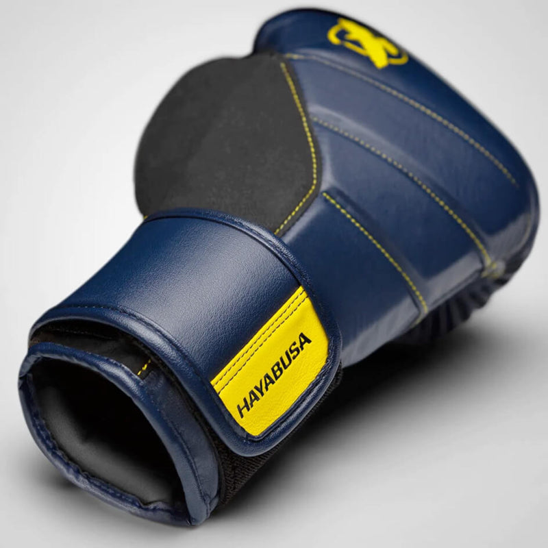 Hayabusa T3 Boxhandschuhe - Navy Blau / Gelb