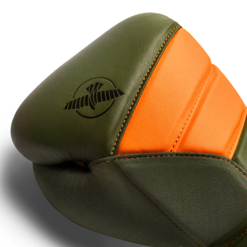 Hayabusa T3 Boxhandschuhe - Sonderedition - Grün / Orange