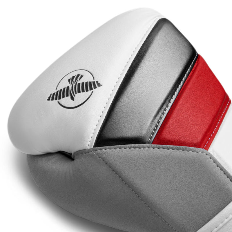 Hayabusa T3 Boxhandschuhe - Sonderedition - Weiß / Rot