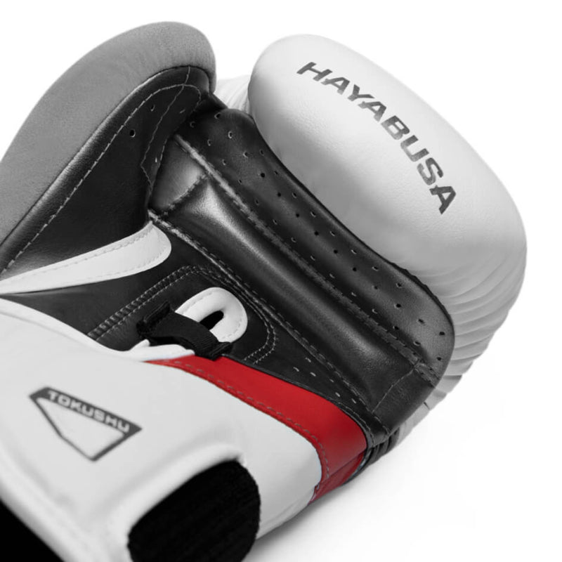 Hayabusa T3 Boxhandschuhe - Sonderedition - Weiß / Rot