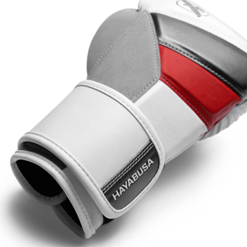 Hayabusa T3 Boxhandschuhe - Sonderedition - Weiß / Rot