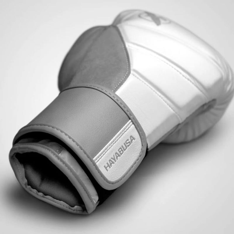 Hayabusa T3 Boxhandschuhe - Weiß / Grau