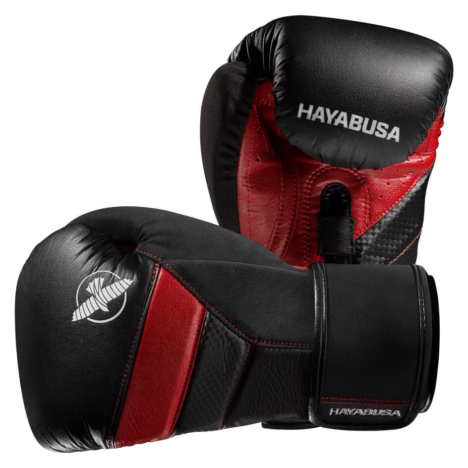 Hayabusa T3 Boxhandschuhe - Schwarz / Rot