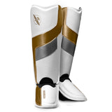 Hayabusa T3 Full-Back Schienbeinschoner - Weiß / Gold