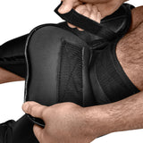 Hayabusa T3 Full-Back Schienbeinschoner - Schwarz