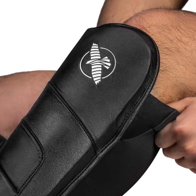 Hayabusa T3 Full-Back Schienbeinschoner - Schwarz