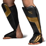 Hayabusa T3 Full-Back Schienbeinschoner - Schwarz / Gold