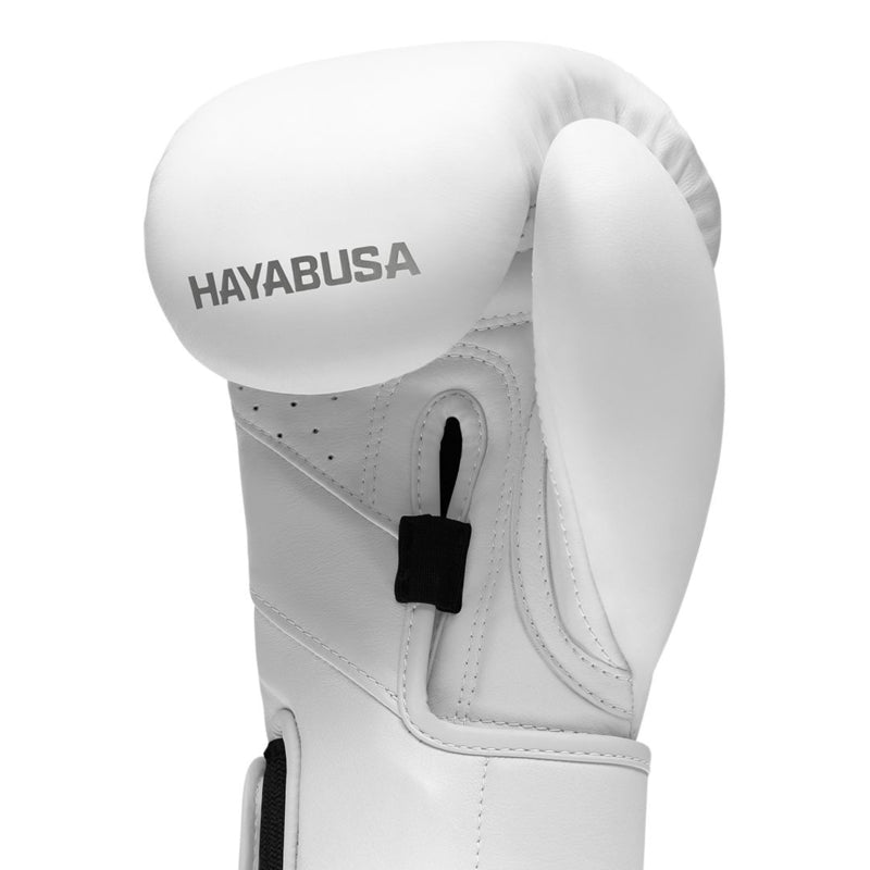 Hayabusa T3 Kanpeki Boxhandschuhe - Leder - Arktisch Weiß