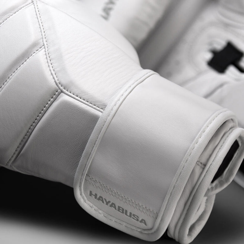 Hayabusa T3 Kanpeki Boxhandschuhe - Leder - Arktisch Weiß