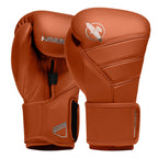 Hayabusa T3 Kanpeki Boxhandschuhe - Leder - Lehm Orange