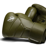 Hayabusa T3 Kanpeki Boxhandschuhe - Leder - Olivgrün