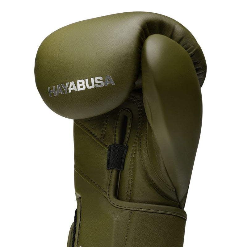 Hayabusa T3 Kanpeki Boxhandschuhe - Leder - Olivgrün