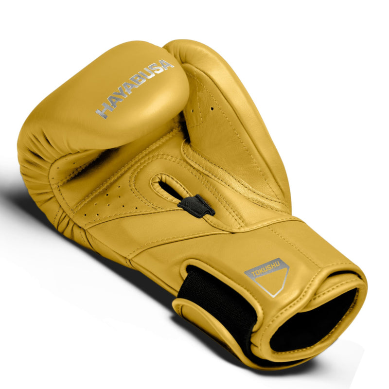 Hayabusa T3 Kanpeki Boxhandschuhe - Leder - Tiger Gelb
