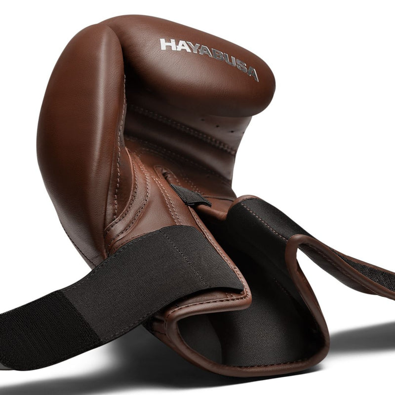Hayabusa T3 Kanpeki Boxhandschuhe - Leder - Walnussbraun