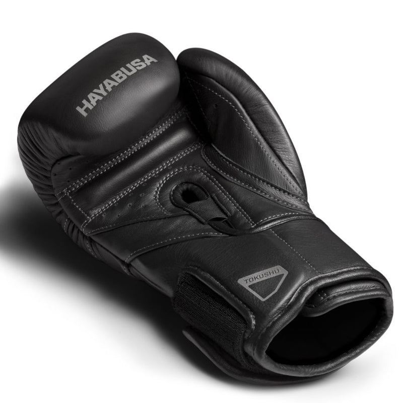 Hayabusa T3 Kanpeki Boxhandschuhe - Leder - Schwarz