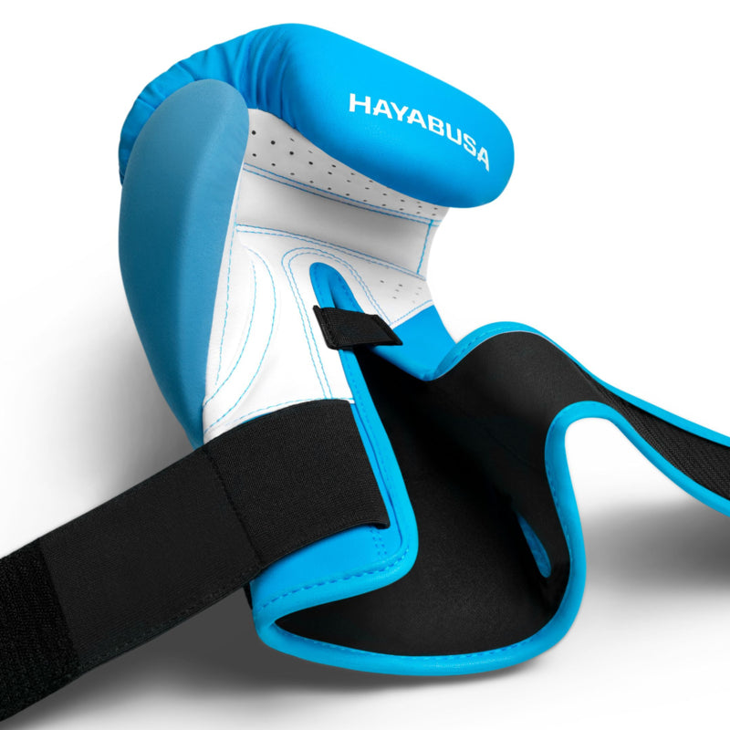 Hayabusa T3 Neon Boxhandschuhe - Neon Blau