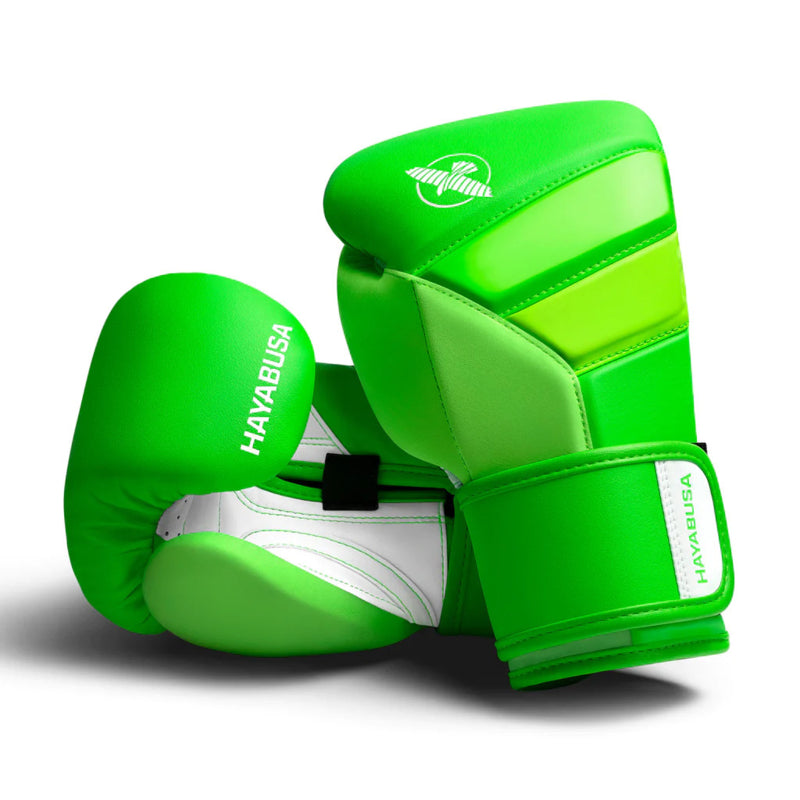 Hayabusa T3 Neon Boxhandschuhe - Neon Grün