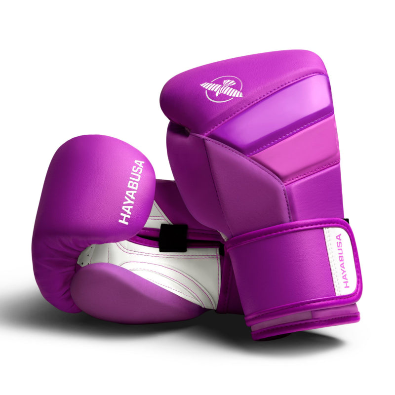 Hayabusa T3 Neon Boxhandschuhe - Neon Lila