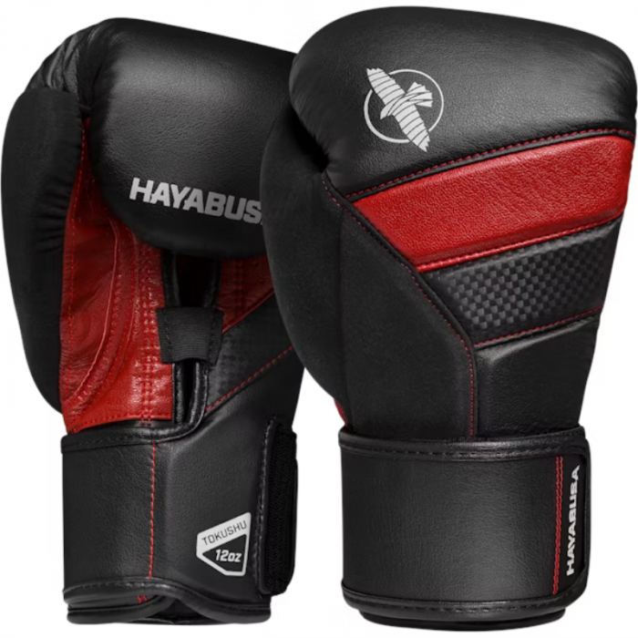 Hayabusa T3 Boxhandschuhe - Schwarz / Rot