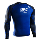 Hayabusa UFC BJJ Rash Guard – Schwarz / Blau