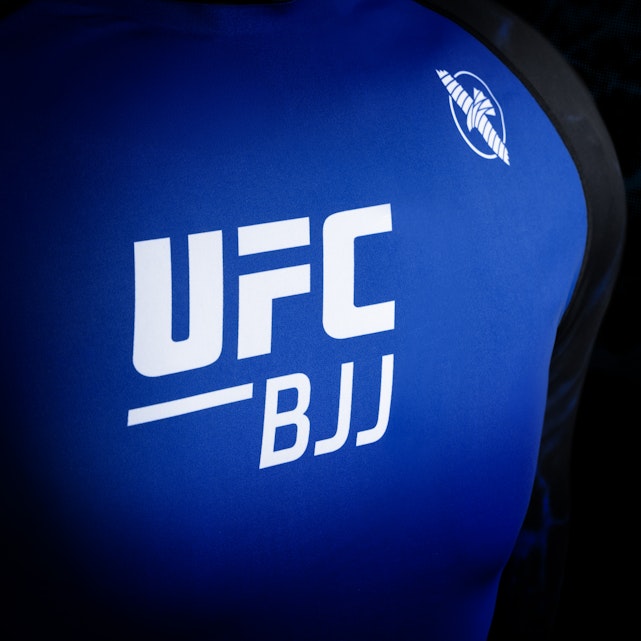 Hayabusa UFC BJJ Rash Guard – Schwarz / Blau