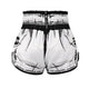 Twins Special TBTL Comic Muay Thai Shorts – Weiß/Schwarz