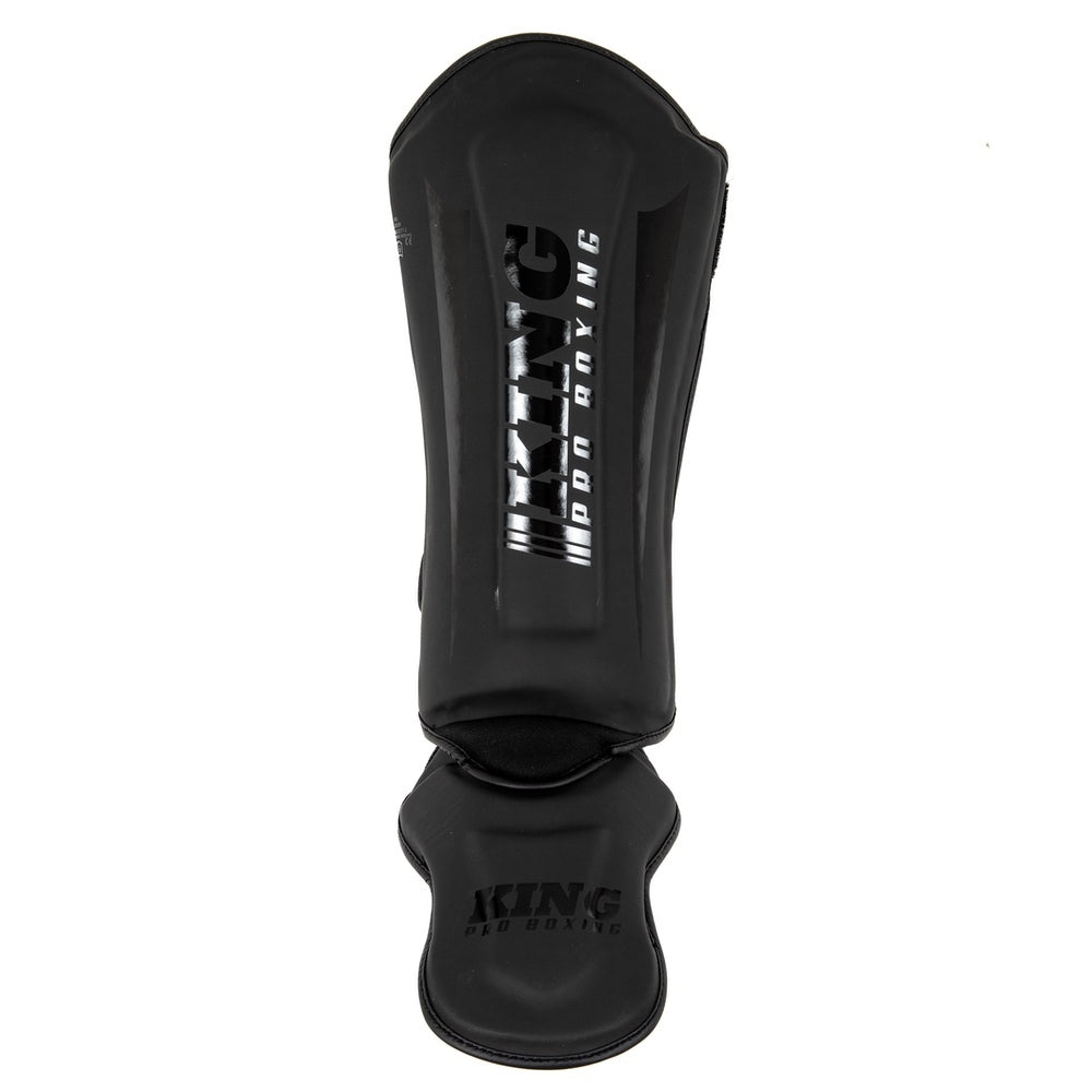 King Pro Boxing Revo Kickboks Schienbeinschoner - Schwarz