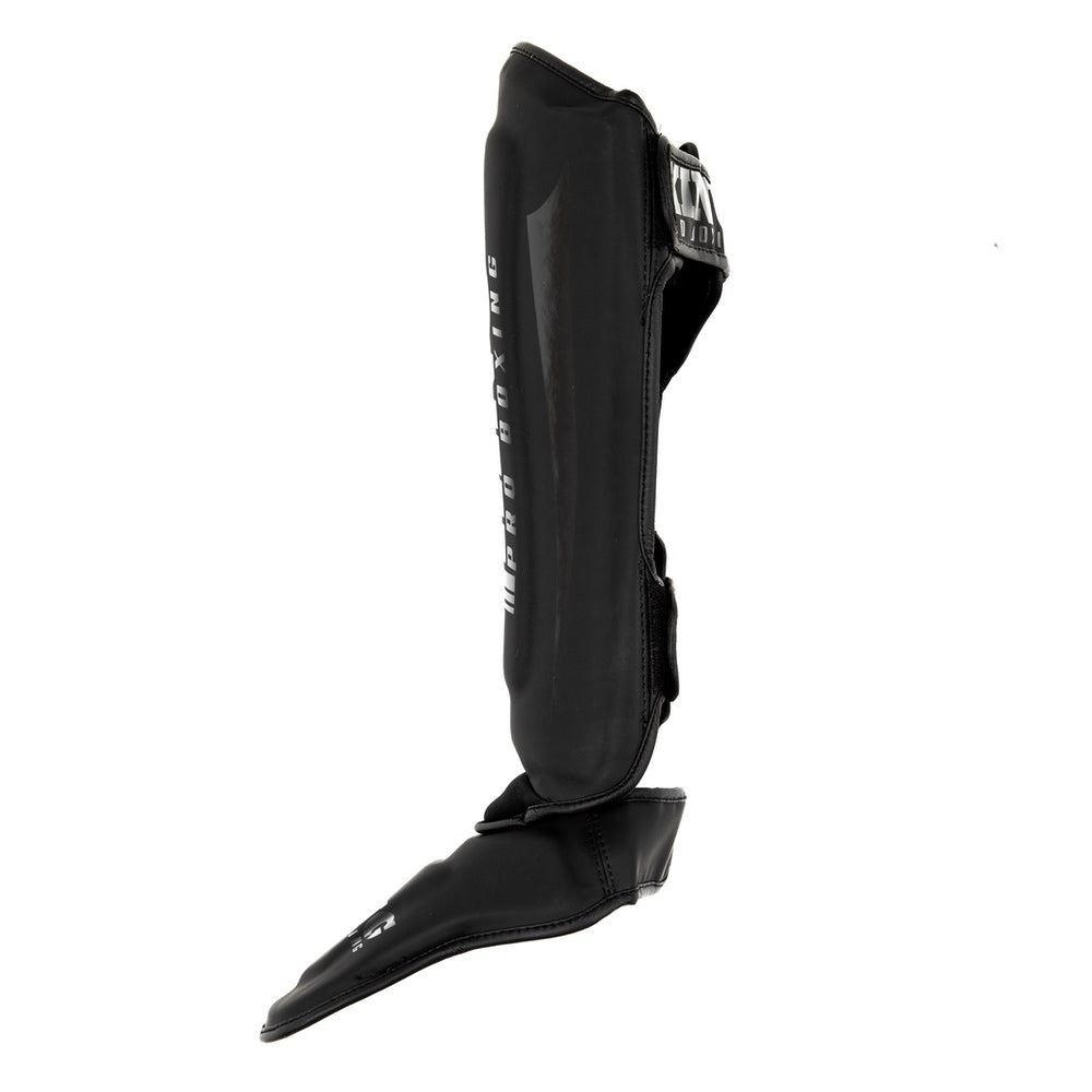 King Pro Boxing Revo Kickboks Schienbeinschoner - Schwarz