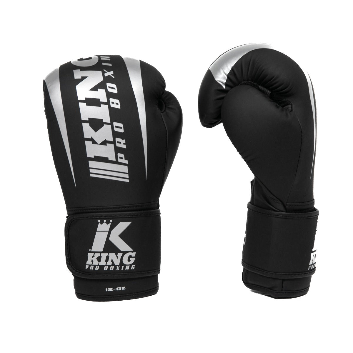 King Pro Boxing Boxhandschuhe - Revo 7 - Schwarz / Silber