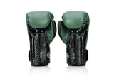 Booster X Fairtex Boxhandschuhe - BG V2 - Echtes Leder - Dunkelgrün / Schwarz