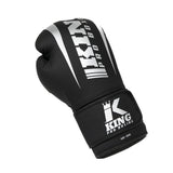 King Pro Boxing Boxhandschuhe - Revo 7 - Schwarz / Silber